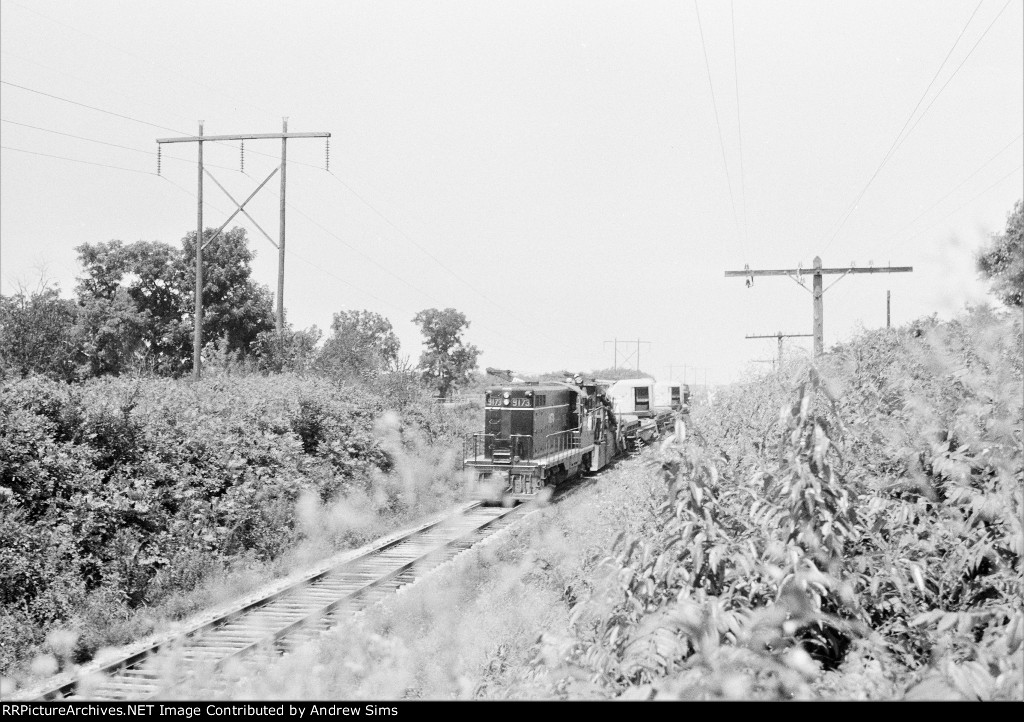IC 9173 on Work Train
